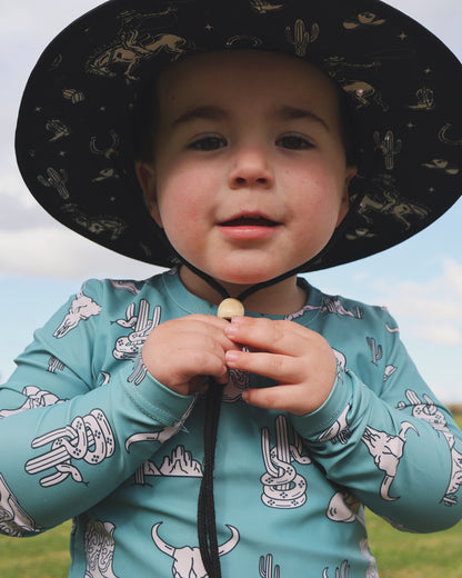 Kids Straw Beach Hat