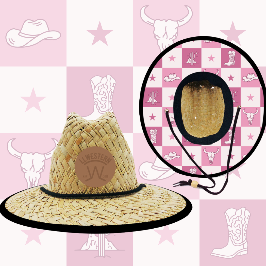 Kids Straw Beach Hat