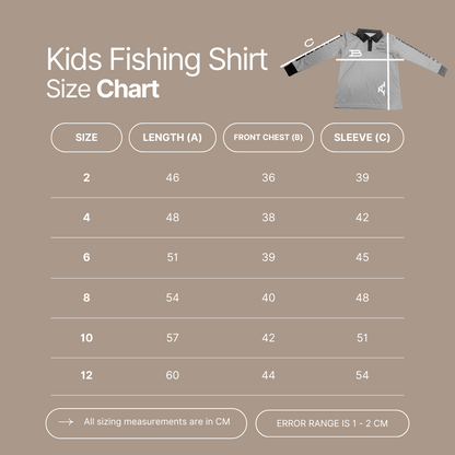 'Red Dirt Heat' Kids Fishing Shirts