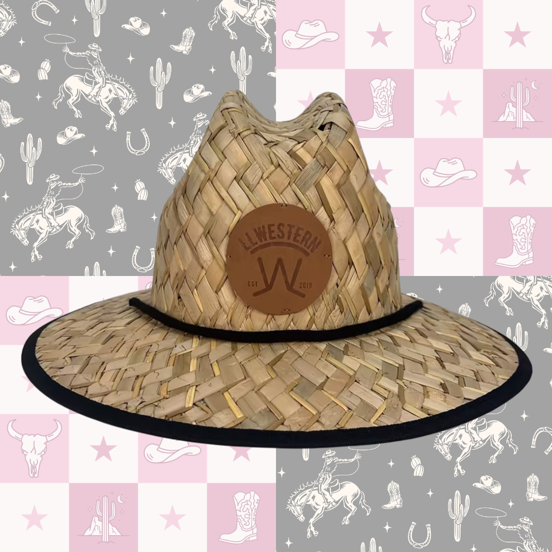 Kids Straw Beach Hat