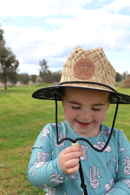 Kids Straw Beach Hat